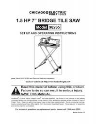 Identifying the problem and eliminating the cause are the firs. Masonry Saw Harbor Freight Chicago Electric Motor Brush 7 Bridge Wet Tile Saw Carbon 98265 Industrial Masonry Tile Saws
