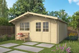 Weitere ideen zu haus, blockhaus häuser, holzhaus kaufen. Gartenhaus Blockhaus Hendrick 500x500 70cm H S Garden