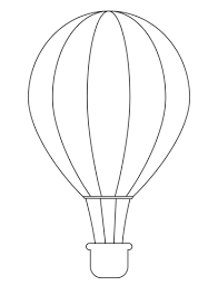 Globo Aerostatico Para Colorear