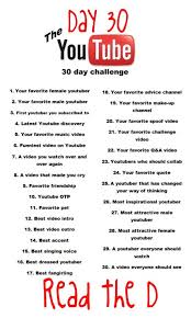 30 Day Youtube Challenge Youtube Youtube Channel Ideas Youtube Marketing