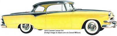 Image result for Fantasy Yellow 1955 Dodge