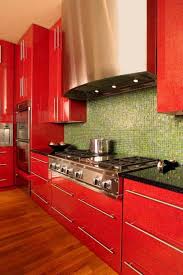 Acme chateau de ville hutch and buffet in cherry finish 04079. 28 Red Kitchen Ideas With Red Cabinets Photos Home Stratosphere