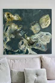 floral abstract woonkamer landelijk schilderij aan de muur ideeen landelijkwonen landelijkestijl landelijki landelijke schilderijen idee verf abstract