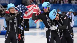 He's back in the olympics representing the u.s. Finally U S Speedskaters Break Drought Win Silver In New Race Suits The Edge Npr