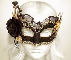 Black And Gold Mask Gold Masquerade Mask Masks Masquerade Masquerade Mask