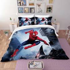 Spiderman bedding set queen size. Spiderman Bedding Sets Bedclothes Bed Set With Pillowcase 3d Printed Spiderman Comforter Bed Set Buy At A Low Prices On Joom E Commerce Platform