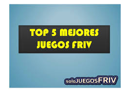 You can choose one of the best friv.com games and start playing. Calameo Top 5 Mejores Juegos Friv