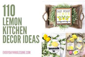 Stir continuously with a wooden spoon until the sugar has dissolved. Everyday Wholesome 110 Lemon Kitchen Decor Ideas