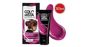 Colori tinture per capelli, biondo scuro, tendenze per le acconciature. L Oreal Paris Colorista Hair Makeup Colorazione Capelli Temporanea 1 Giorno Per Ciocche E Punte Tinta Per Capelli Castani Meches Rosa Scuro Dirty Pink Tutti I Prodotti Spesa Online A Casa
