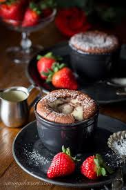 Chocolate Souffle With Bailey S Creme Anglaise Recipe Chocolate Souffle Chocolate Dessert Recipes Dessert Recipes