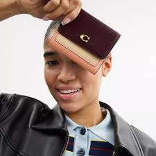 Coach Mila Small Leather Flap Wallet