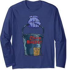 The chum bucket is a failing restaurant directly across the street from the krusty krab. Amazon Com Spongebob The Chum Bucket Restaurant Long Sleeve T Shirt Clothing
