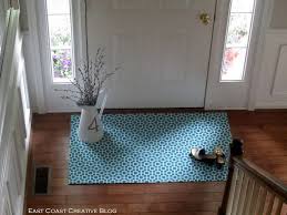 Diy Fabric Floor Cloth Floor Mat Home Diy Diy Home Decor Diy Rug