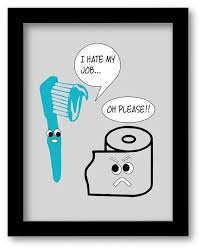 Funny Bathroom Art Sign Bathroom Wall Decor Bathroom Quote Modern Art Prints Canvas Option Bathroom Art Prints Funny Bathroom Art Bathroom Humor