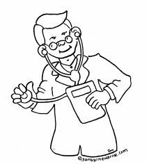 Contoh gambar mewarnai mobil balap buku mewarnai sketsa produk warna. Sketsa Gambar Dokter Perempuan Garlerisket