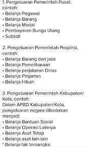 Pengeluaran ini boleh dipohon oleh: Sebutkan Pengeluaran Pengeluaran Negara Brainly Co Id
