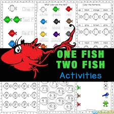 Check spelling or type a new query. One Fish Two Fish Activities W Free Dr Seuss Worksheets