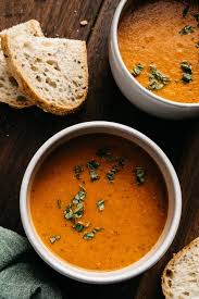 Roasted Tomato Soup Recipe Roasted Tomato Soup Roasted Tomatoes Homemade Soup Recipe