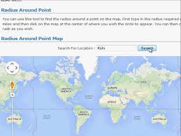First type in the radius required in kilometers or miles and then click on the map at the center of where you wish the circle to appear. Video Google Maps Radius Ziehen