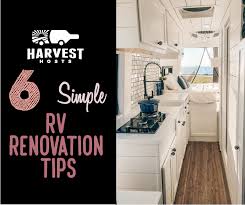Before and after rv camper interior remodeling 2. 6 Easy Rv Renovation Ideas Unique Rv Camping With Harvest Hosts