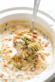 This Creamy Italian Slow Cooker Chicken Noodle Soup Is Even Better Than The Original With G Slow Cooker Chicken Noodle Soup Slow Cooker Soup Slow Cooker Pasta