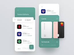 Subscriptions Management For Banking App App Design Inspiration Banking App App Design