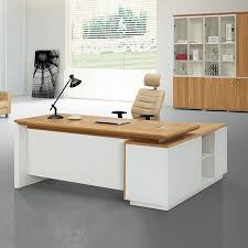 Simple Style Melamine High End Office Furniture Executive Desk Set Office Table Design Modern Office Table Office Furniture Modern