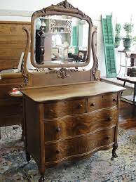 Pin On Antique Serpentine Front Dressers