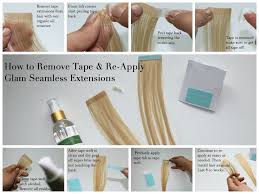 Even leaving the tape on overnight on an exterior surface is likely to make it difficult to remove. How Do You Remove Tape Hair Extensions Off 73 Buy