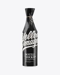 Download Bottle In Glossy Paper Wrap Mockup In Bottle Mockups On Yellow Images Object Mockups Mockup Free Psd Mockup Psd Free Psd Mockups Templates