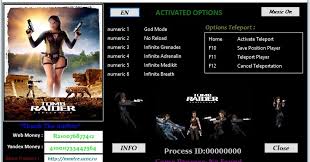 If you have any cheats or tips for tomb raider: Tomb Raider 2013 Trainer