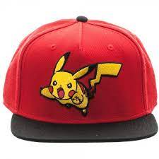 Pikachu Snapback Hat 24 99 Animebentobox Com Pokemon Pikachu Hats Snapback Cap