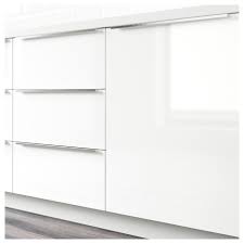 Expand the design possibilities of ikea kitchen cabinets. Ringhult Door High Gloss White 18x30 Ikea White Gloss Kitchen High Gloss Kitchen Cabinets Gloss Kitchen Cabinets