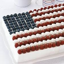 Gateau Aux Fruits American Flag Gateau Usa Idee Deco Gateau Fete Americaine