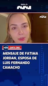 Mensaje de la esposa de Camacho