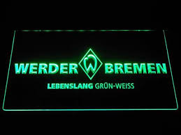 Werder bremen logo sport wallpaper hd desktop | high. Sv Werder Bremen Led Neon Sign Safespecial