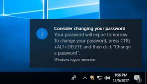 How To Prompt User To Change Windows Password Before Expiration Password Recovery