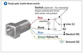 The hardest part will be running the 4 wire from the existing switch to the new one. How To Connect A Reversing Switch To A 3 Or 4 Wire Psc Gearmotor Bodine Electric Gearmotor Blog