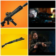 John wick uses a customized tti sti 2011 combat master pistol, a collaboration between sti and taran tactical innovations (tti). Probably Proof To The Fortnite And John Wick Collab The New Tactical Assault Rifle And Combat Shotgun Looks Similar To The Two Guns John Wick Used For His Mission In The Second