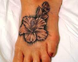 30 Hibiscus Black And White Tattoos