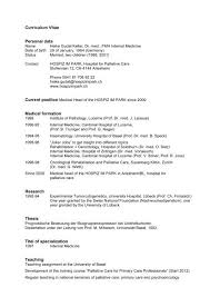 A short written description of your education, qualifications, previous jobs…. Cv Englisch Pdf Hospiz Im Park