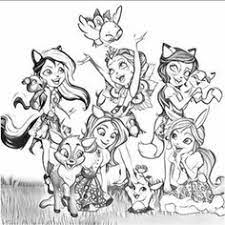 Cada garota tem seu próprio animal de estimação. 70 Ideias De Enchantimals Em 2021 Desenhos Desenho De Bonequinhas Desenho