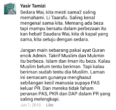 Namun, terdapat perkara yang kamu dapat lakukan untuk mengurangkan konflik dan meleraikan ketegangan. Pas Akan Lebih Berjaya Tanpa Pakatan Rakyat Posts Facebook