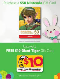 We did not find results for: Giant Tiger Buy 50 Nintendo Gc Get 10 Giant Tiger Gc Redflagdeals Com Forums