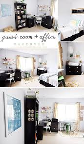 Guest Room Office Makeover Reveal Guest Room Office Guest Bedroom Office Bedroom Office Combo