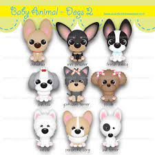 Dog Puppy Animal 2 Pdf Png Instant Download Printable Etsy Felt Dogs Etsy Printables Clip Art