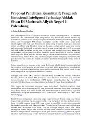 Penelitian ini dilakukan dengan memanfaatkan alat ukur berupa software atau aplikasi khusus yang dianggap dapat memberikan hasil akurat. Contoh Proposal Penelitian Kuantitatif Pdf Spectrumsoftis