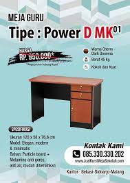 Daftar harga meja kursi sekolah terbaru juli 2021. Harga Meja Guru Minimalis Jual Kursi Meja Sekolah Besi