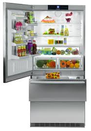 36 Freestanding Semi Built In Liebherr Cs 2061 Bottom Freezer Counter Depth Large Refrigerator