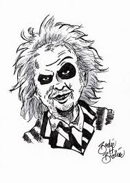 I loooove beetlejuice so i thought this would be fun to do. Beetlejuice Tattoo Drawing Elegant Arts Tattoo